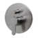 Shower Valve Mixer with Rounded Lever Handle and Diverter