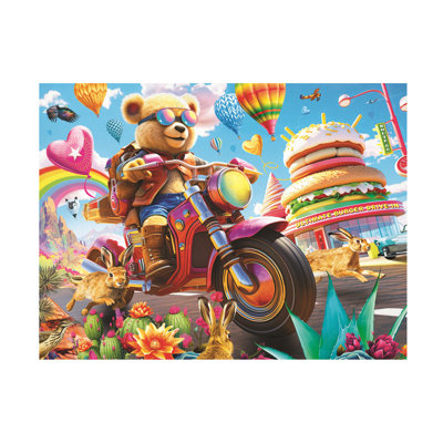 Michael David Ward Easy Rider Canvas Art