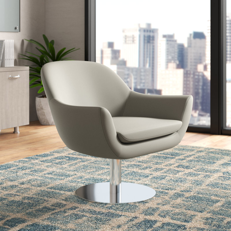 Chaise de réception Tiyren, Gris clair