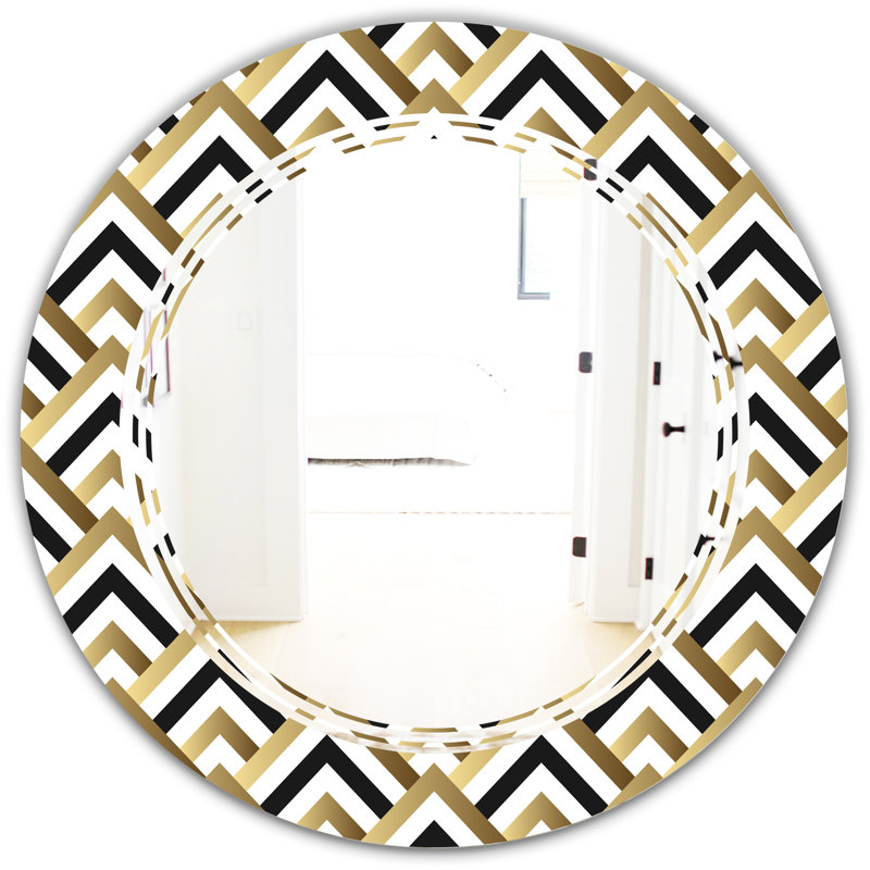 Miroir mural Triple C, H 23,6 po x l 23,6 po