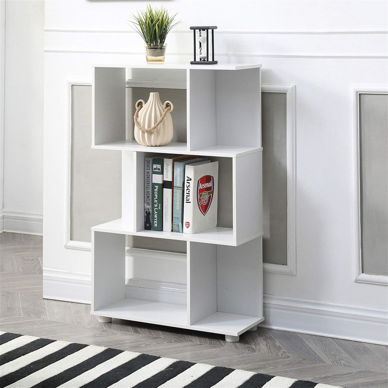 Bibliothèque moderne à 3 tablettes
