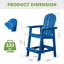 Chaise haute Adirondack en PEHD-97828490
