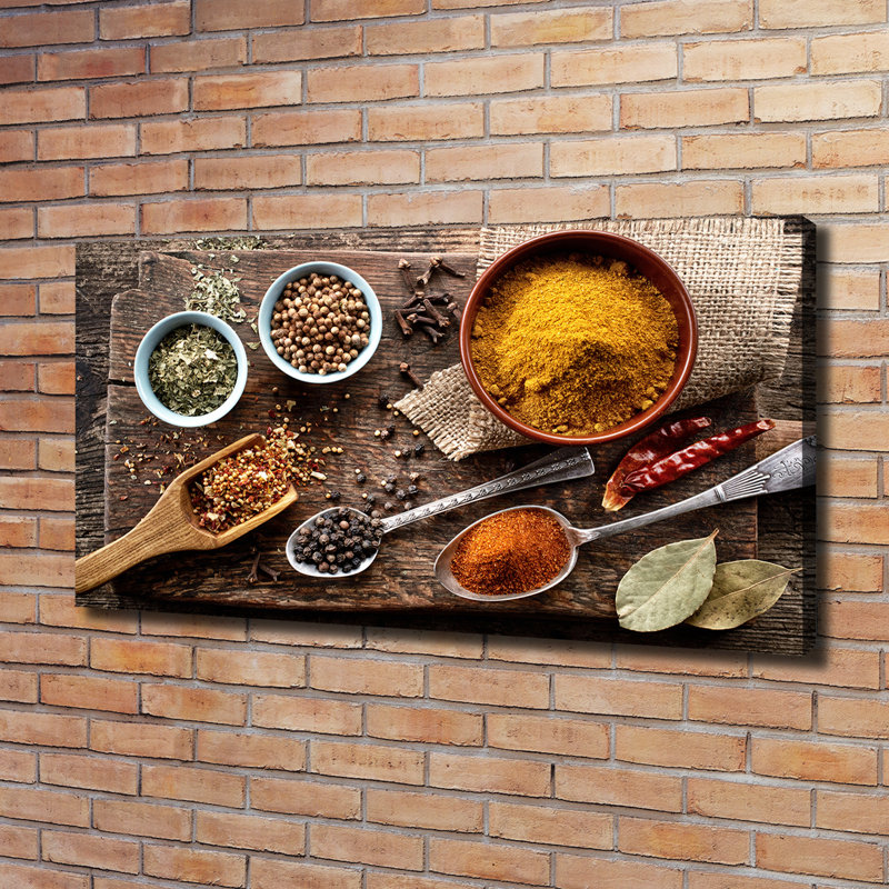 Mix Of Spices - Wrapped Canvas Print