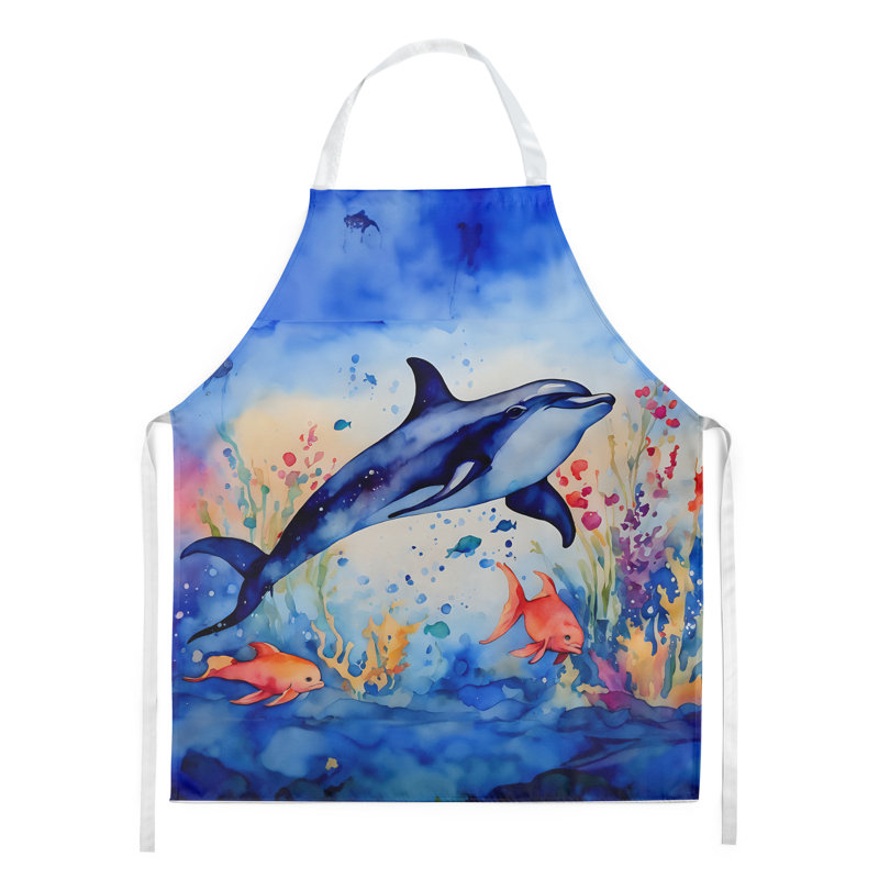 No Pattern Bib Apron