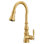 Moen Weymouth One-Handle Pull Down Single Handle Kitchen Faucet with Power Boost