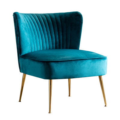 Farrah Velvet Accent Chair