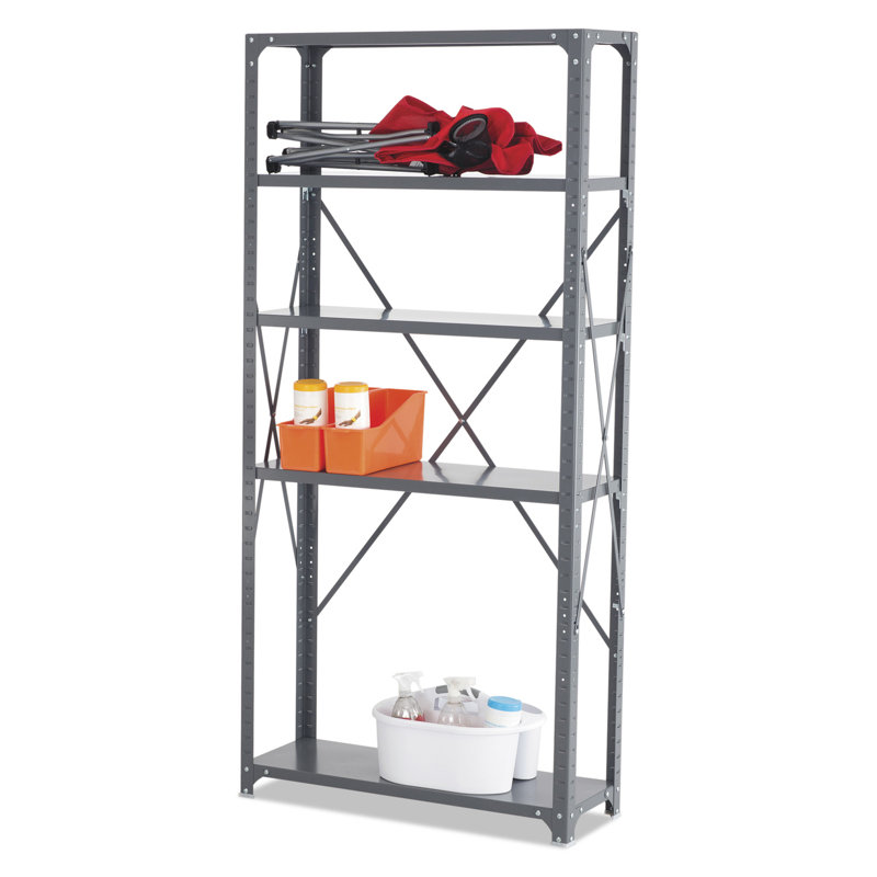 Commercial Steel 5 Shelf Shelving Unit