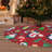 Abstract Polyester Blend Tree Skirt