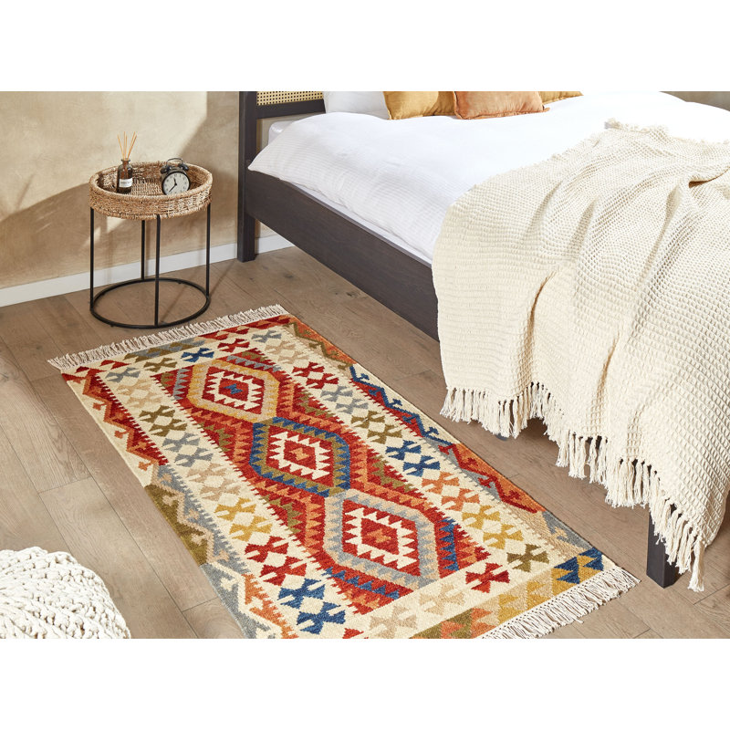 Agosta Southwestern Hand Woven Area Rug, Rectangle 80 x 150cm