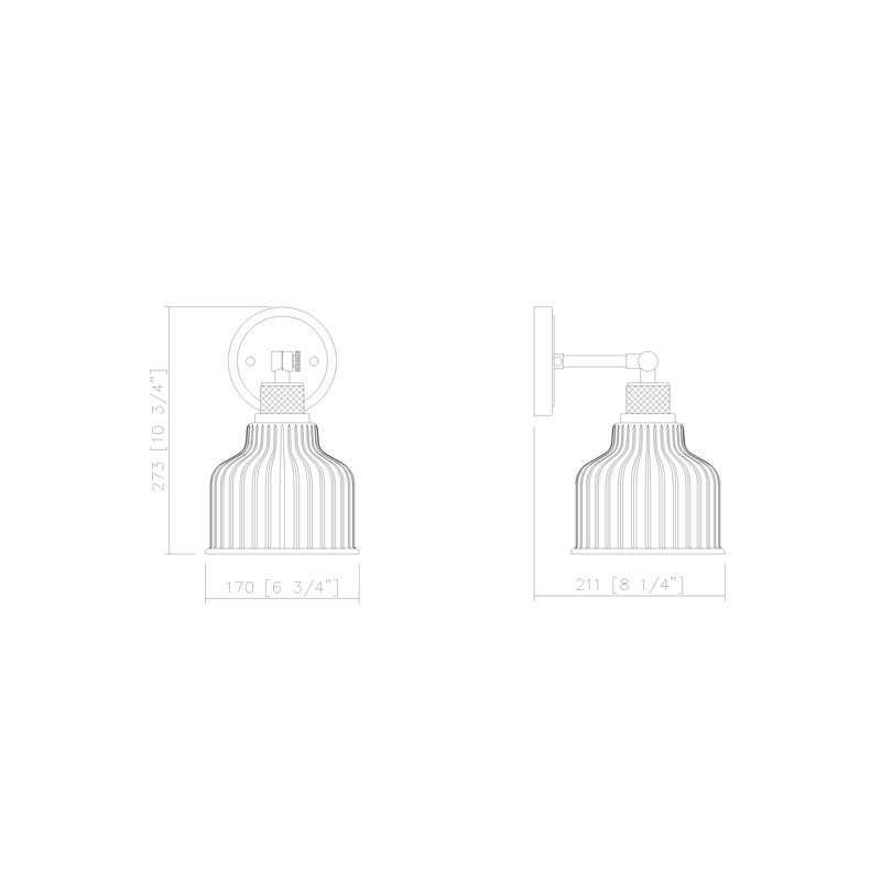 Harrogate Bath Sconce