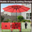 Parasol d'extérieur 10 pi Pure Garden-26082023