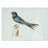Glass Male Barn Swallow by Von Wright Chopping Board-49154216