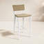 Tabouret de comptoir d'extérieur Coleston-296921312-296921316-296921322