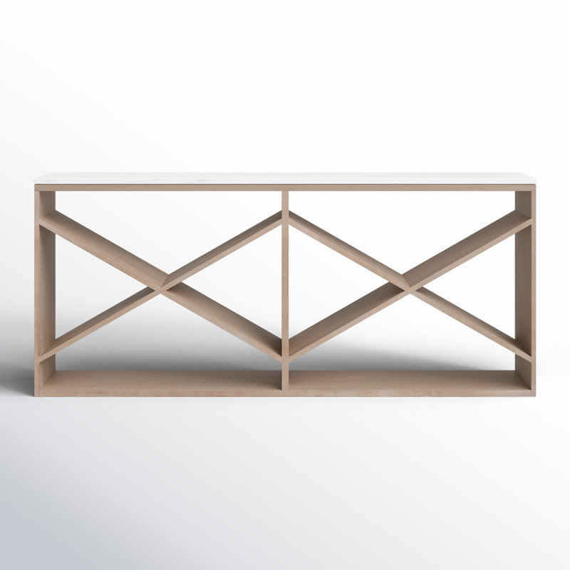 Neptunia Console Table, Oak