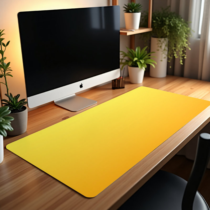 Polyester Desk Pad, 23.6x13.8