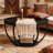 Round Chating Table,Central Table,2-Tier Coffee Table