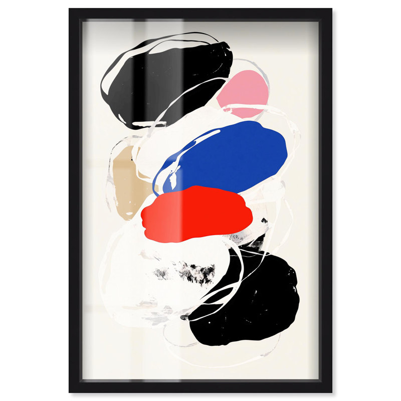 «Dalio III Shadowbox Print», art mural moderne par Art Remedy, H 31 po x l 21 po, Noir