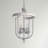 Gulliver 4 - Light Steel Dimmable Geometric Chandelier-2014226462