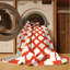 Machine Washable Trellis Beige Area Rug-494584707