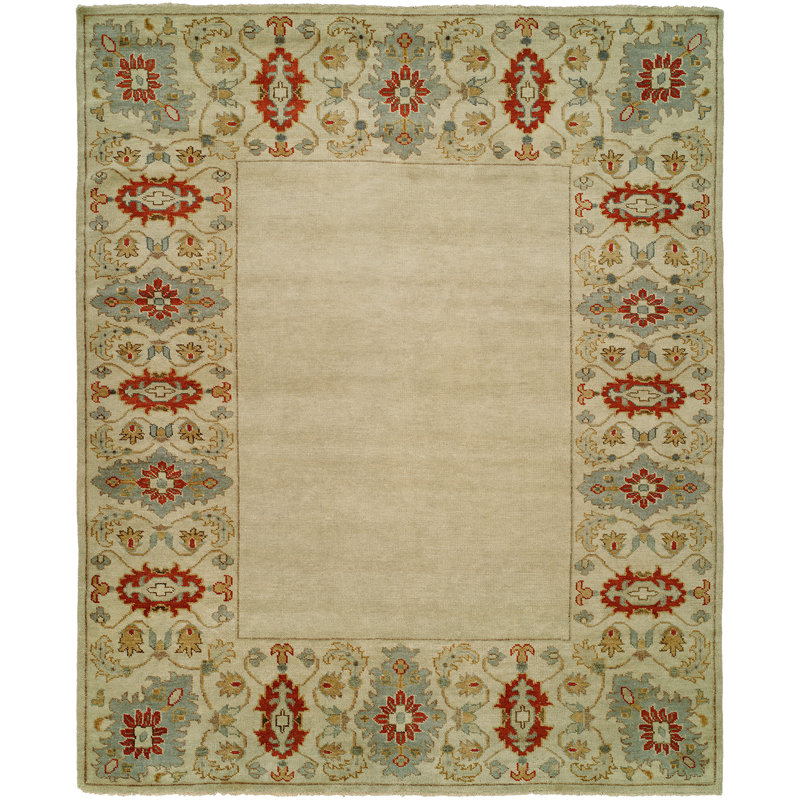 Dolton Wool Oriental Indoor Rug, Rectangle 3' x 5'
