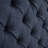 Upholstered Headboard For Queen, Button With Double Nailhead Trim, Navy Upholstery, Adjustable Black Metal Legs Queen Bed Tufting And Height,