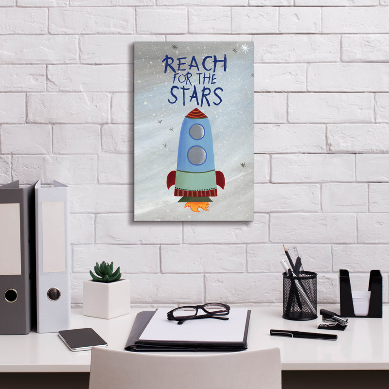 «Futur Space Explorer Collection B» par Regina Moore, art mural sur toile, H 18 po x l 12 po x P 0,75 po