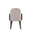 Fauteuil sophistiqué rembourré en bois classique