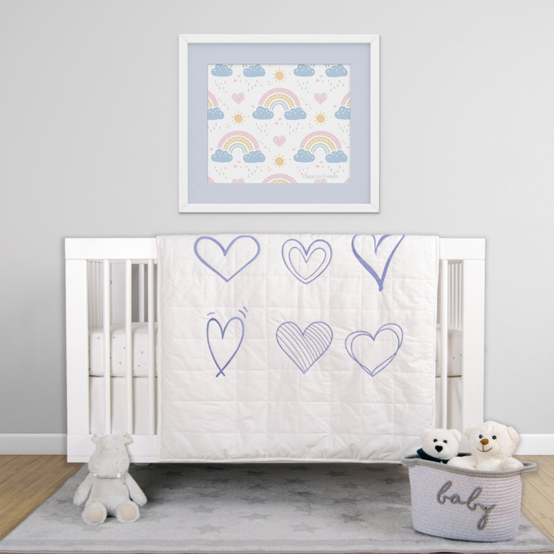 Isiaih 3 - Piece Crib Bedding Set