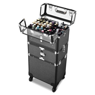 Organisateur de maquillage en polychlorure de vinyle (PVC)