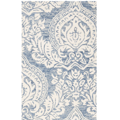 Jones Street Hand Tufted Wool Ikat Rug