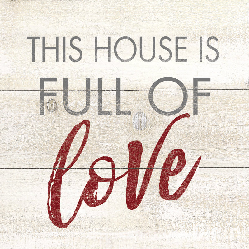 Full Of Love - Wrapped Canvas Print, 76cm H x 76cm W x 3.8cm D