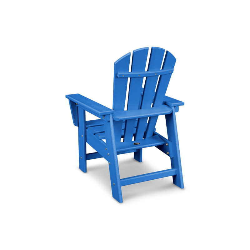 Chaise Adirondack POLYWOOD pour enfants South Beach, Bleu pacifique