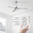 Bazar 52'' Ceiling Fan with LED Lights