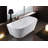 Bayham 59" x 30" Freestanding Soaking Acrylic Bathtub