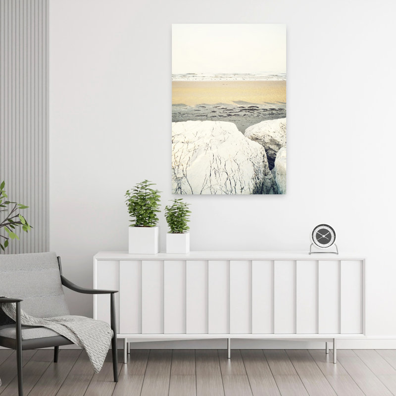 Art contemporain, paysage abstrait abstrait, H 36 po x l 24 po