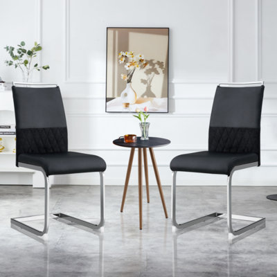 Fauteuil de conférence en similicuir Ilaan