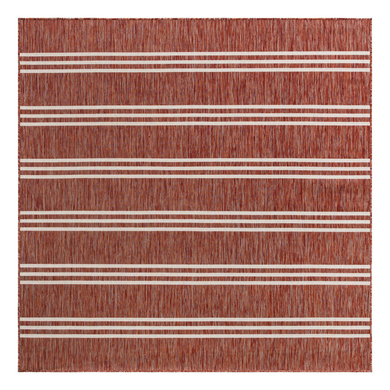 Jill Zarin Anguilla Indoor/Outdoor Rug, Square 7'10"