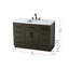 Meuble-lavabo simple 48 po Ahner-934964086