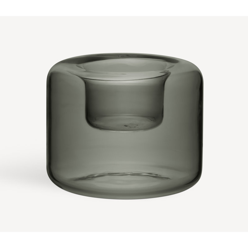 Happy Votive Set of 3, Gray
