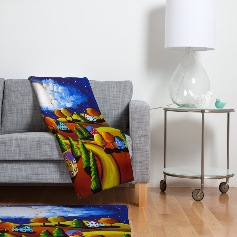 Renie Britenbucher Hand Woven Throw Blanket