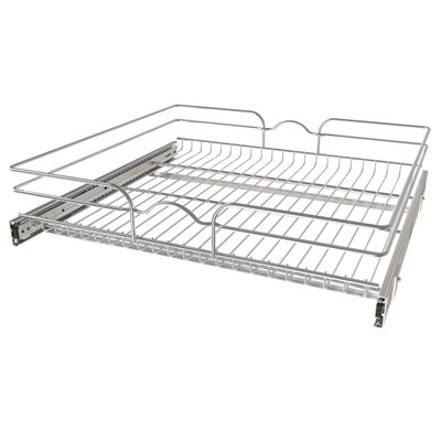 Rev-A-Shelf Pullout Basket Organizer for Kitchen or Vanity Cabinets 