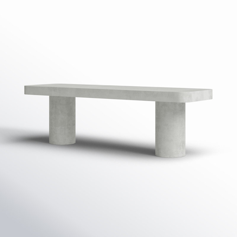 Nat Media Unit Extra Large In Black Concrete, Light Gray