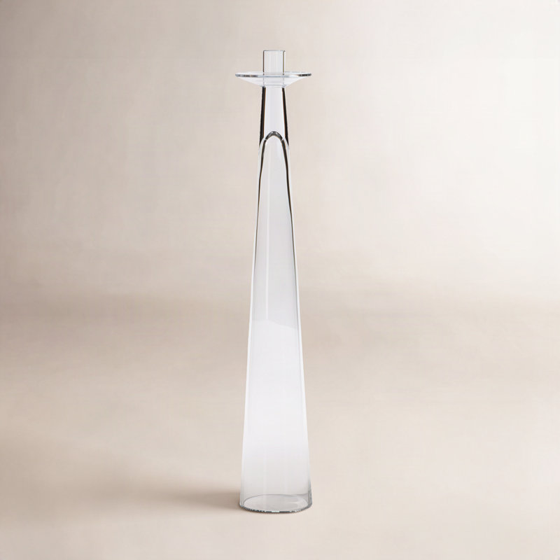 Chandelles en verre conique, Grand