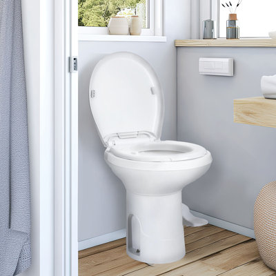 Siège de toilette allongé une pièce 0,03 GPF (économe en eau) inclus