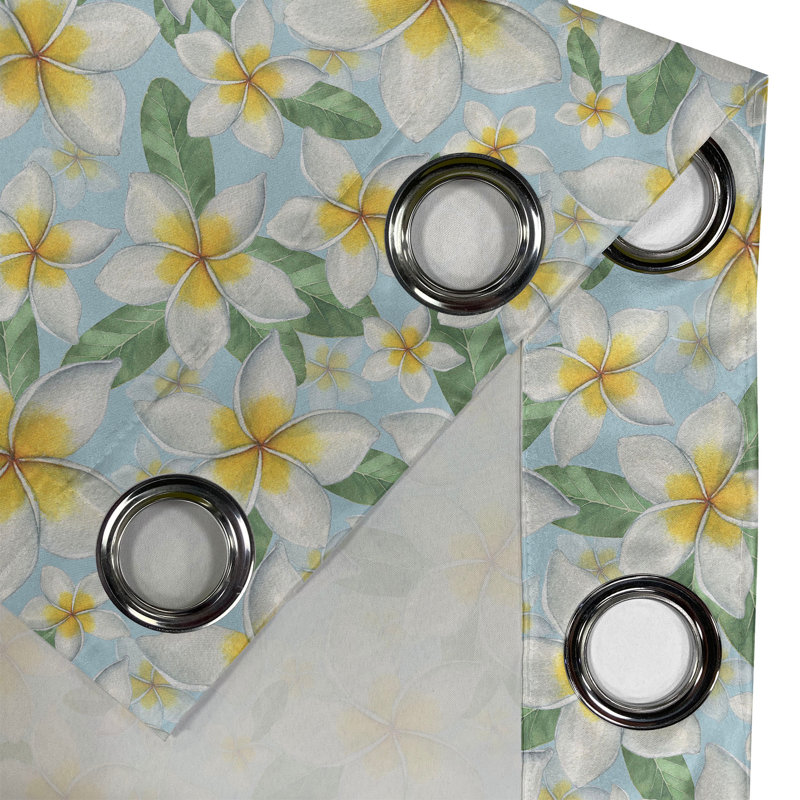 Semi Sheer Curtain Pair