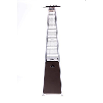 Bronze Quartz Glass Tube Patio Heater-Mocha