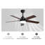 Épaisseur de la lame Whisperbloom de 42 po Ventilateur de plafond intérieur avec ampoules DEL et télécommande-1998305776