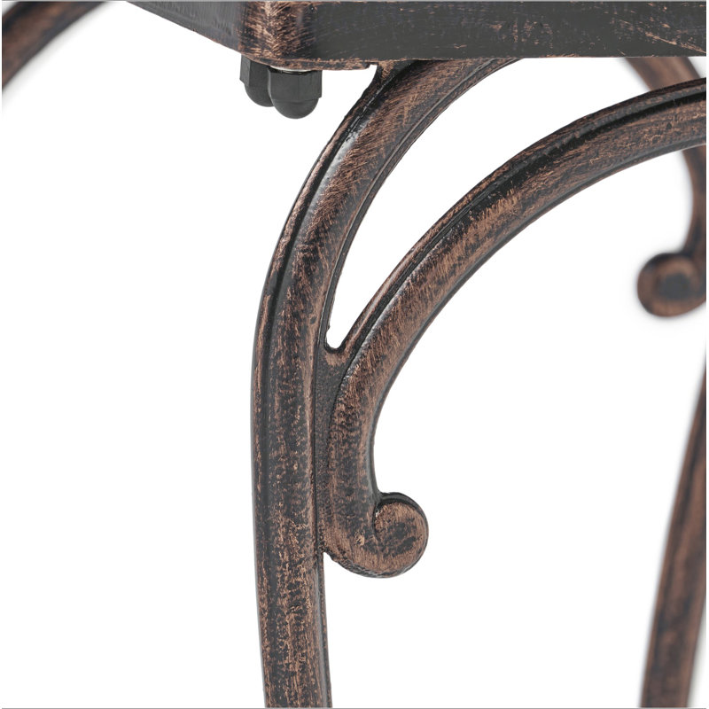 Table de bout LAUGHLIN KD Cast [ensemble de 2 pièces]