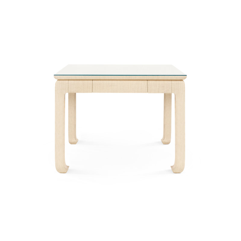 Bethany Villa & House Clear Card Table, Natural Twill