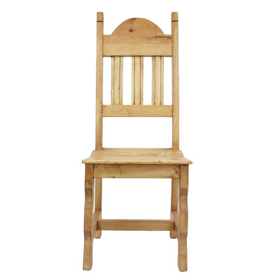 Fresno 18 " H Pine Solid Wood Side Chair